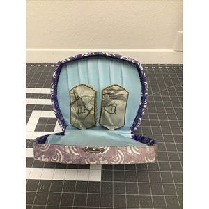 1940's Art Deco Horse Hair / Plastic Clothing Brushes & Case